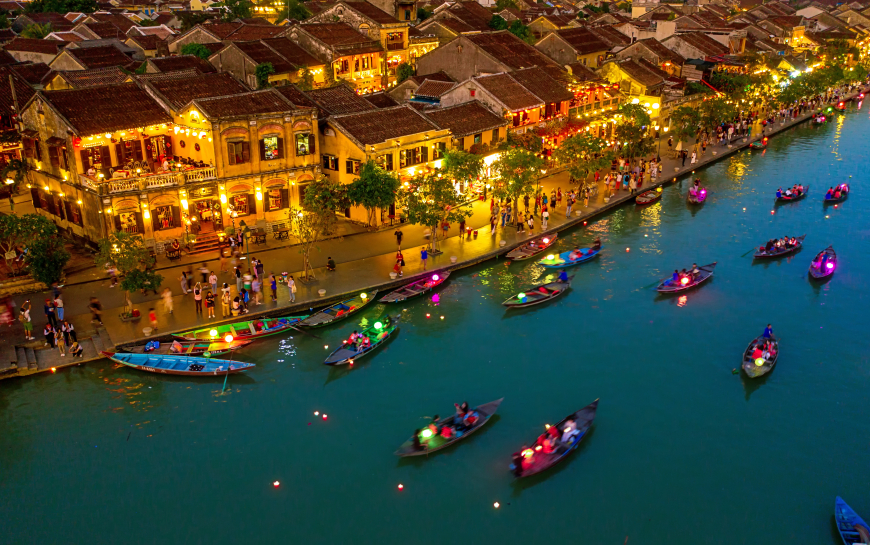 Hoi An Ancient Town near Da Nang Vietnam