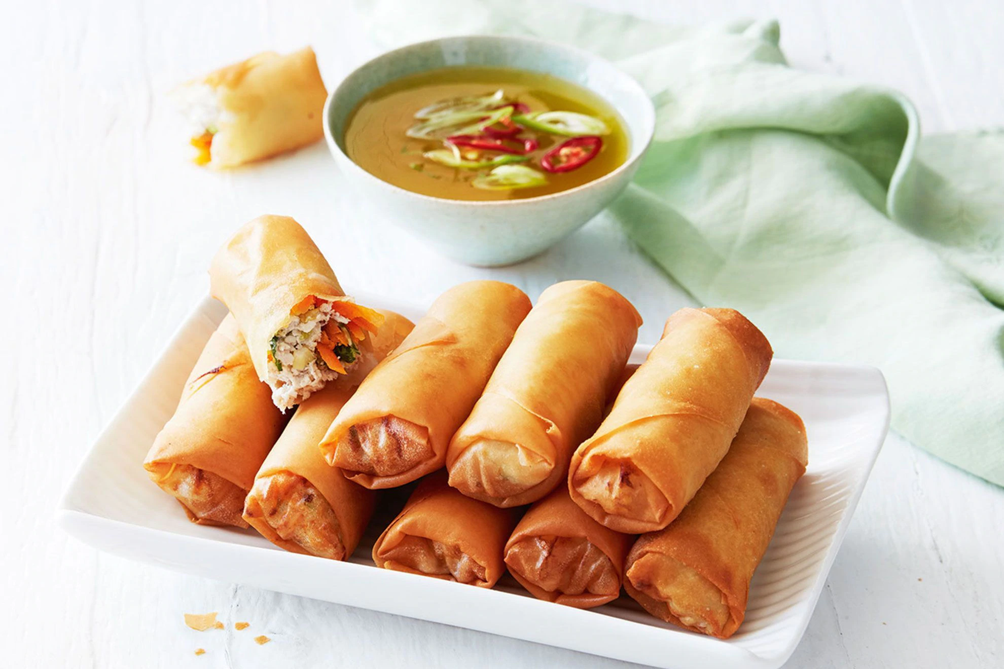 Chicken Spring Rolls