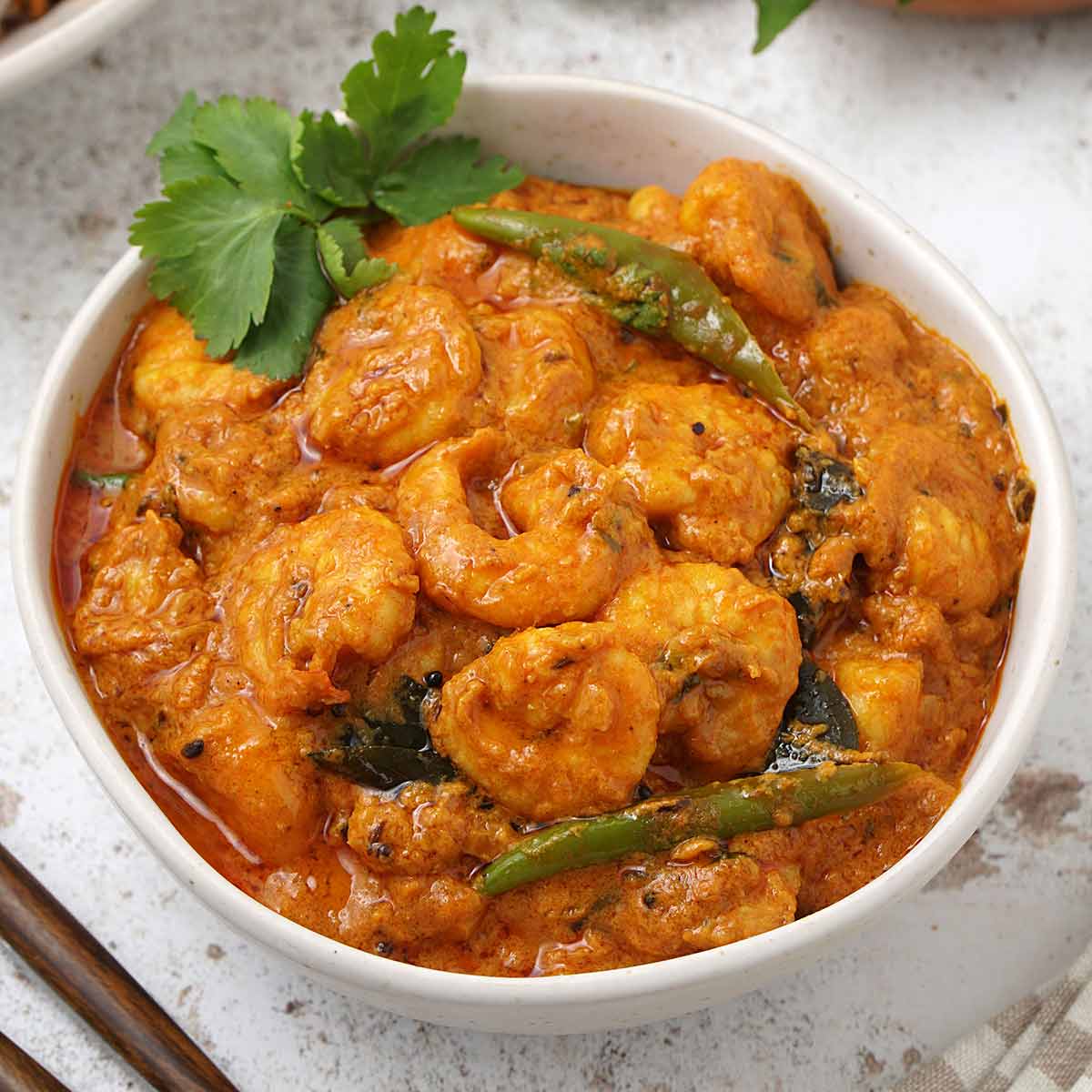 Coconut Prawn Curry